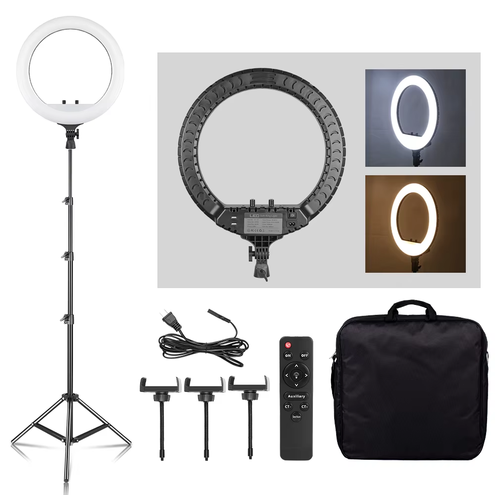 Photography Lighting Youtube - Lampa pierścieniowa LED SH 18 cali