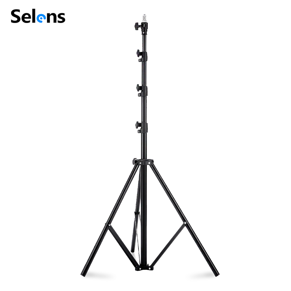 Photography Lighting Flash - Statyw oświetleniowy Selens 2.2~3.95m z poduszką