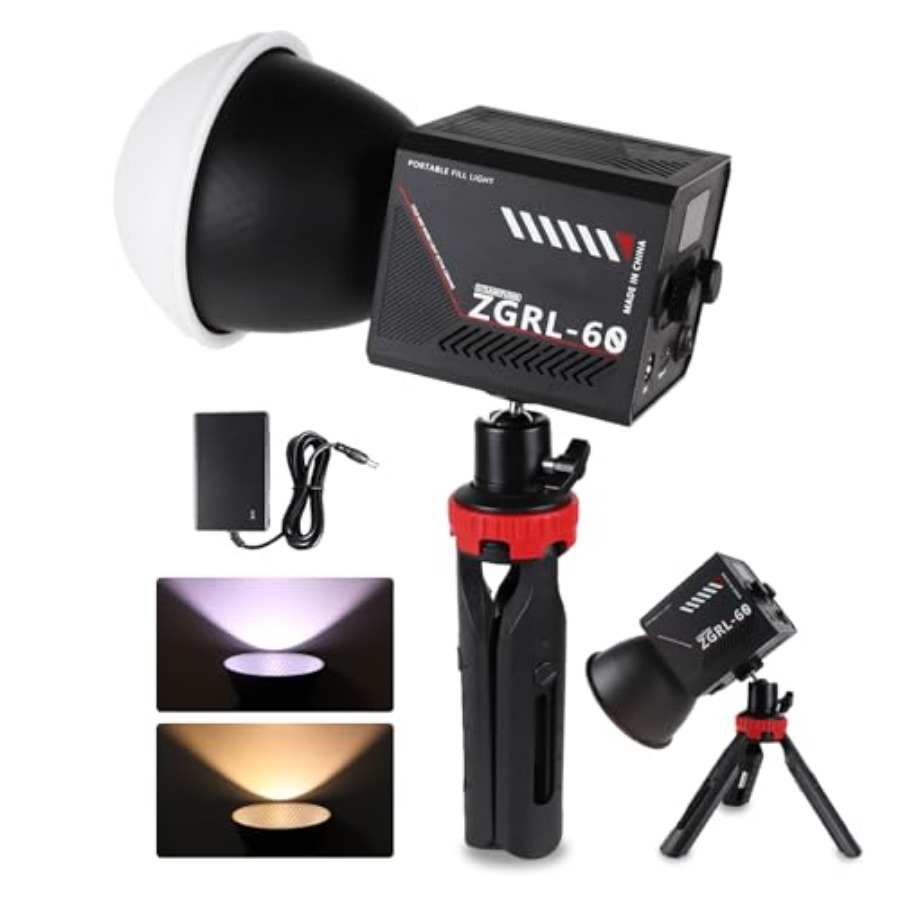 Photography Lighting Video - Przenośna lampa wideo LED COB 60W
