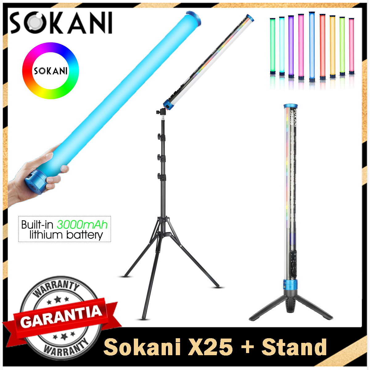 Photography Lighting Youtube - Sokani X25 RGB LED Video Light