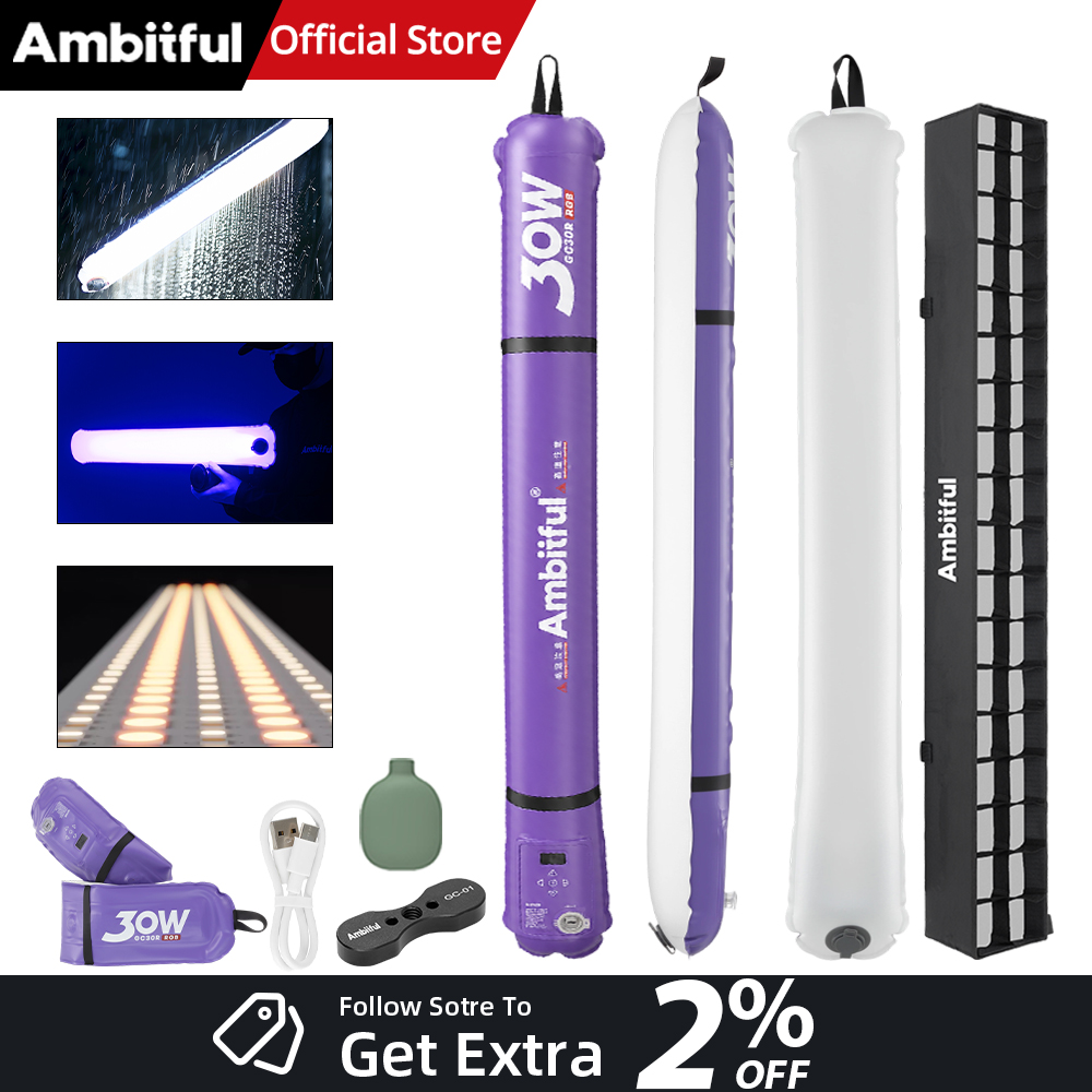 Photography Lighting Youtube - AMBITFUL GC30R-P GC30R GC30 R 30W