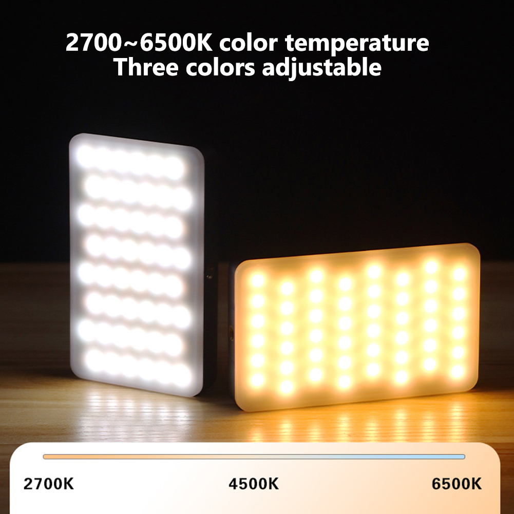 Photography Lighting Video - Akumulatorowa lampa LED do kamery, RGB,