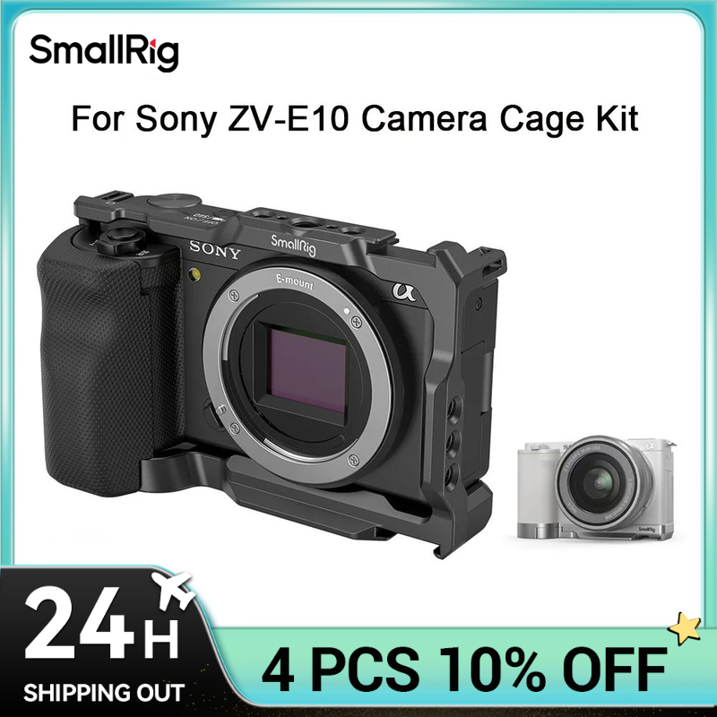 Sony Camera Zv-E10 - SmallRig dla Sony ZVE10 klatka na