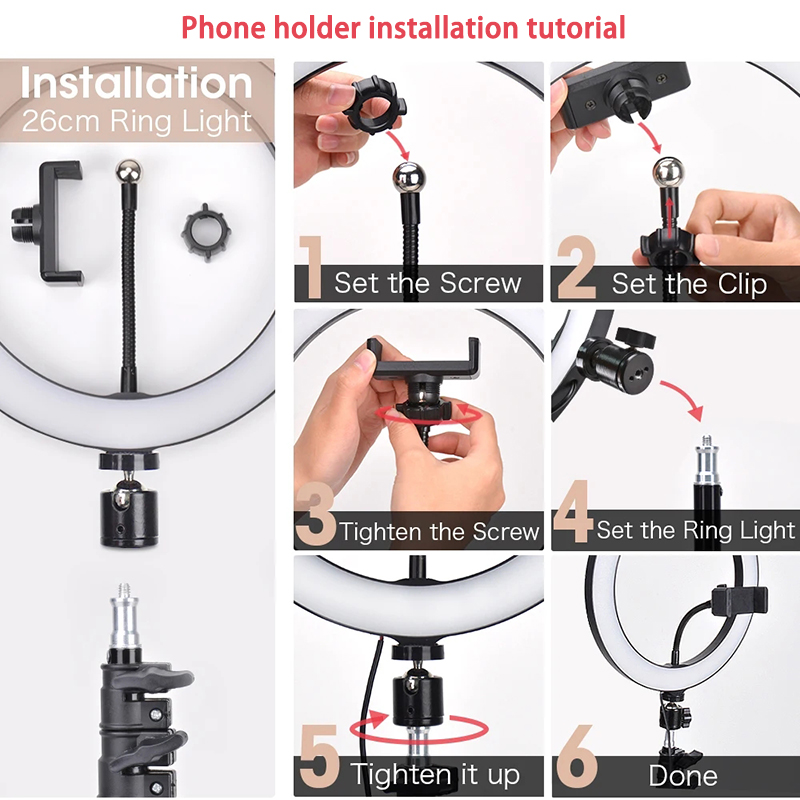 Lampa Pierścieniowa LED do Sel – Photography Lighting Tool recenzja i cena
