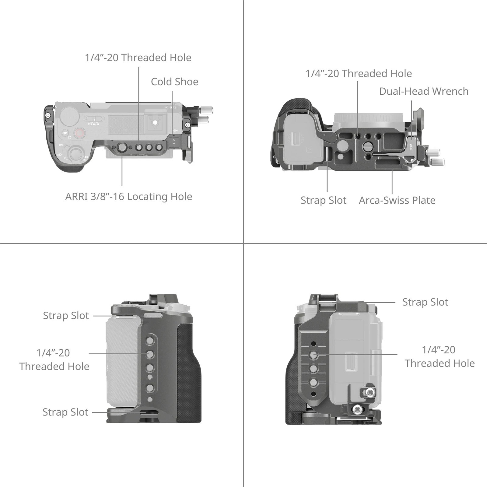 Zestaw szybkozłączek Smallrig  – Sony Camera Zv-E10 recenzja i cena