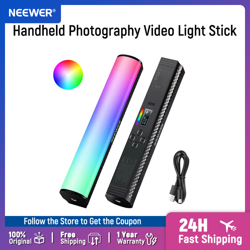 NEEWER RGB Light Wand z kontro – Photography Lighting Youtube recenzja i cena