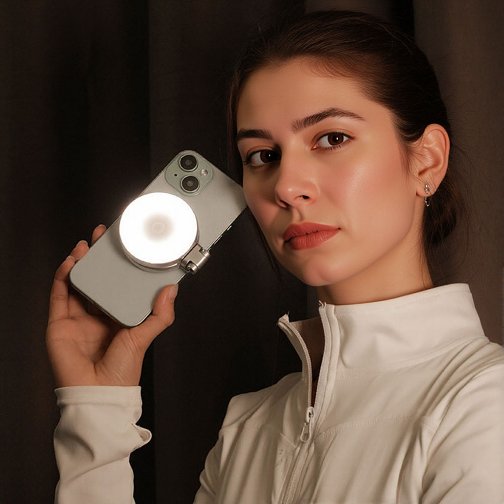 Magnetyczna lampa do selfie 3  – Photography Lighting Video recenzja i cena