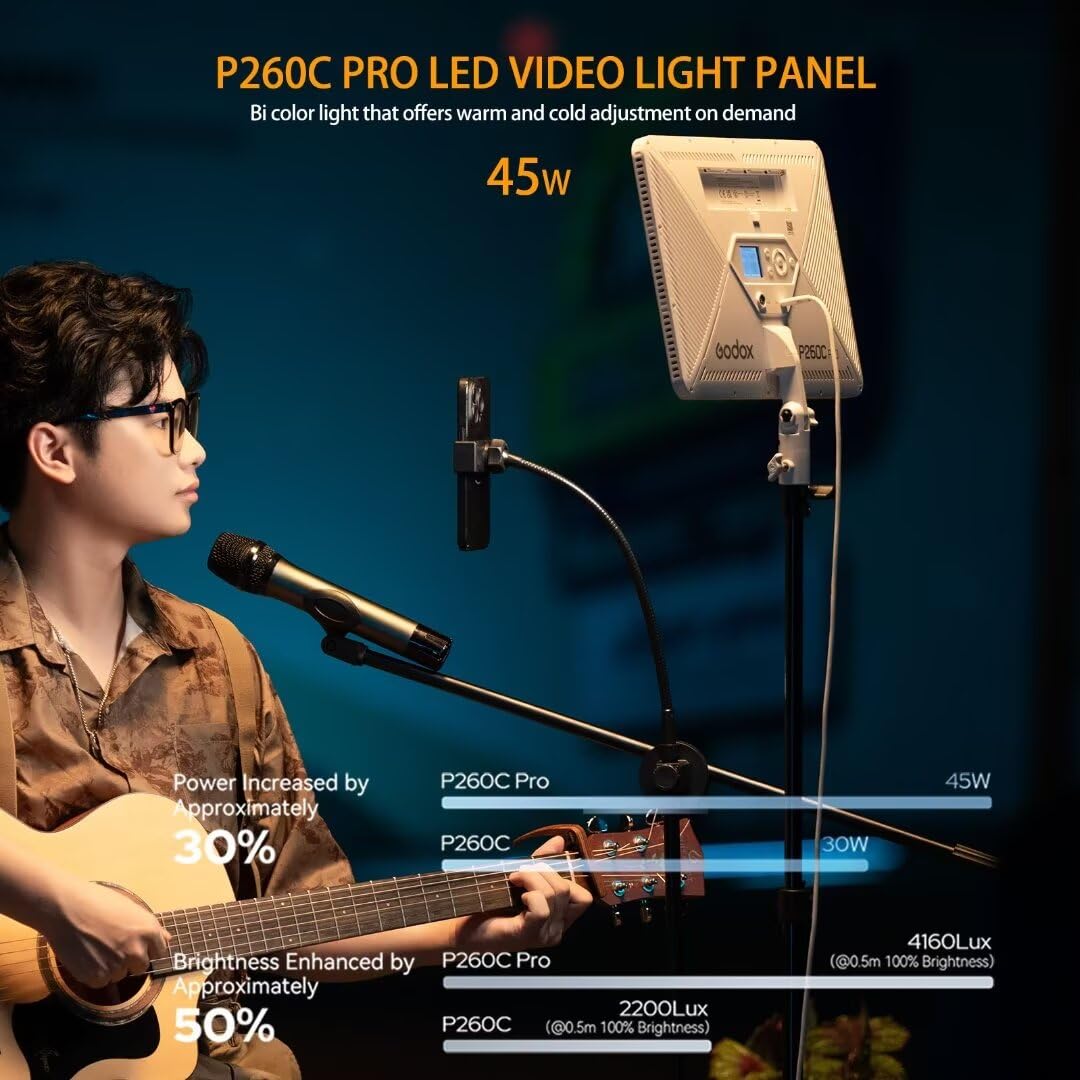 Godox P260C Pro LED Panel Świe – Photography Lighting Youtube recenzja i cena
