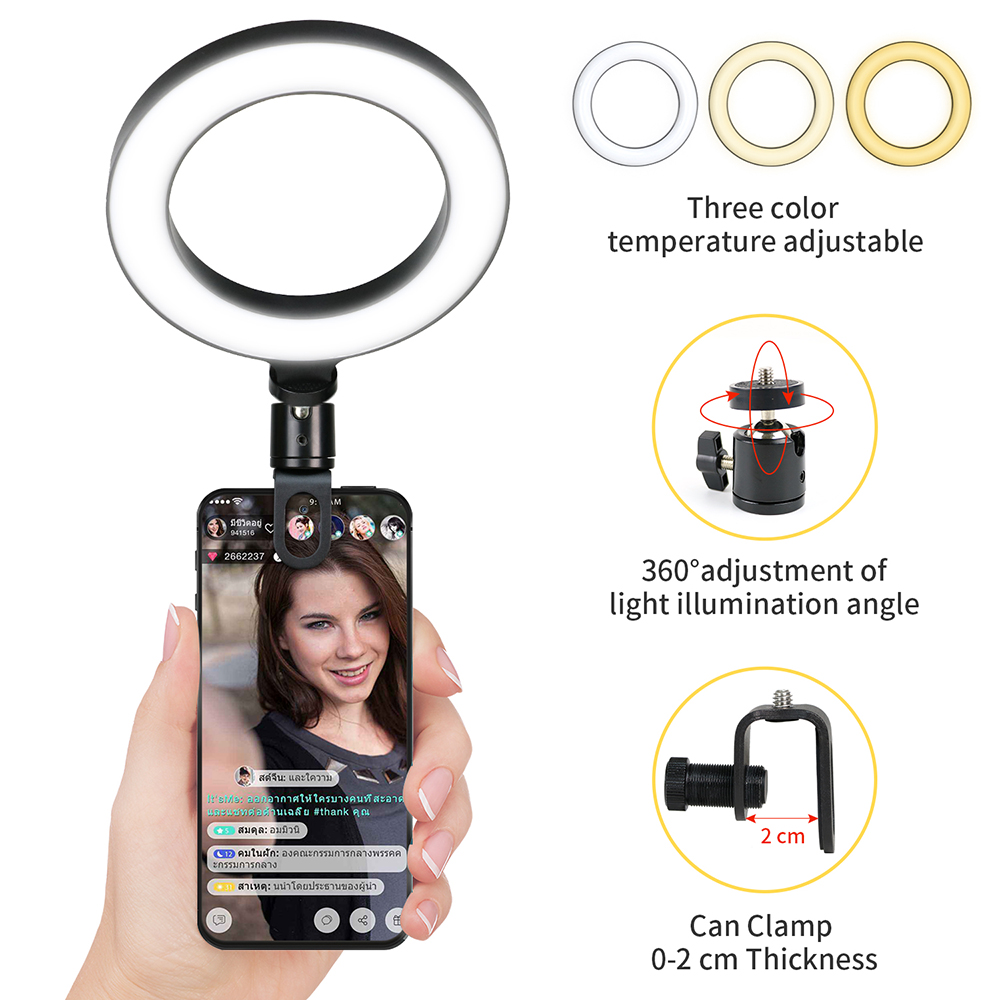 Lampa LED do wideo 16 cm ze st – Photography Lighting Youtube recenzja i cena