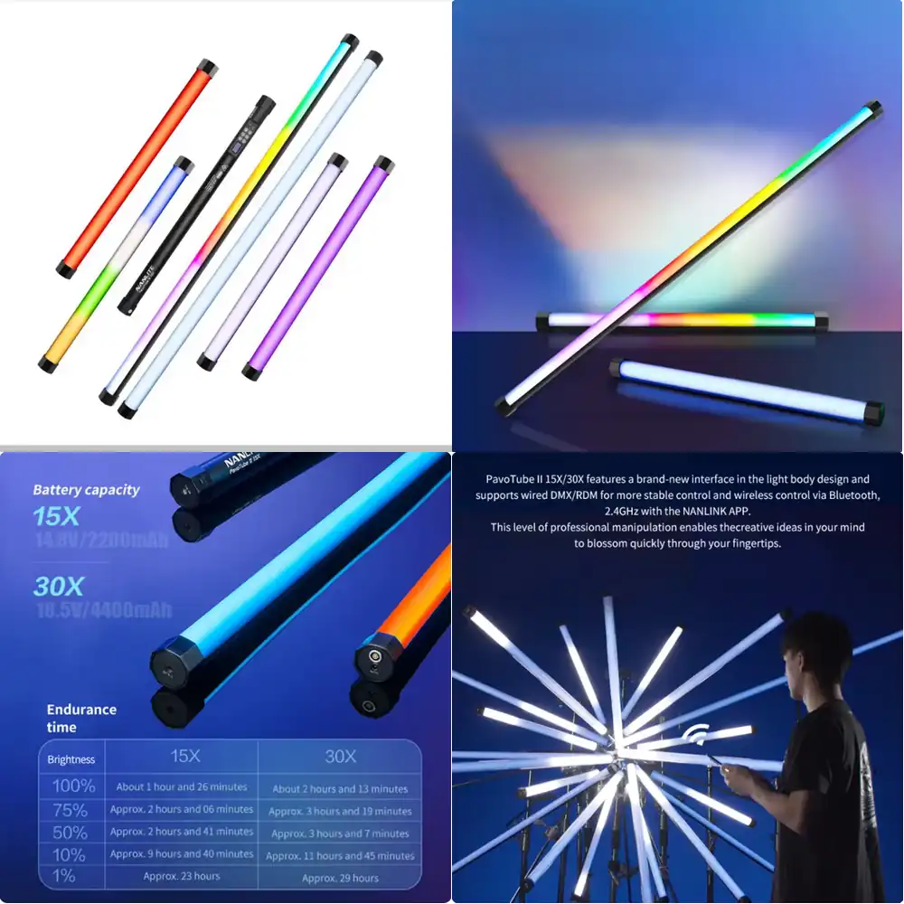 Nanguang Pavotube II 30X RGB F – Photography Lighting Youtube recenzja i cena