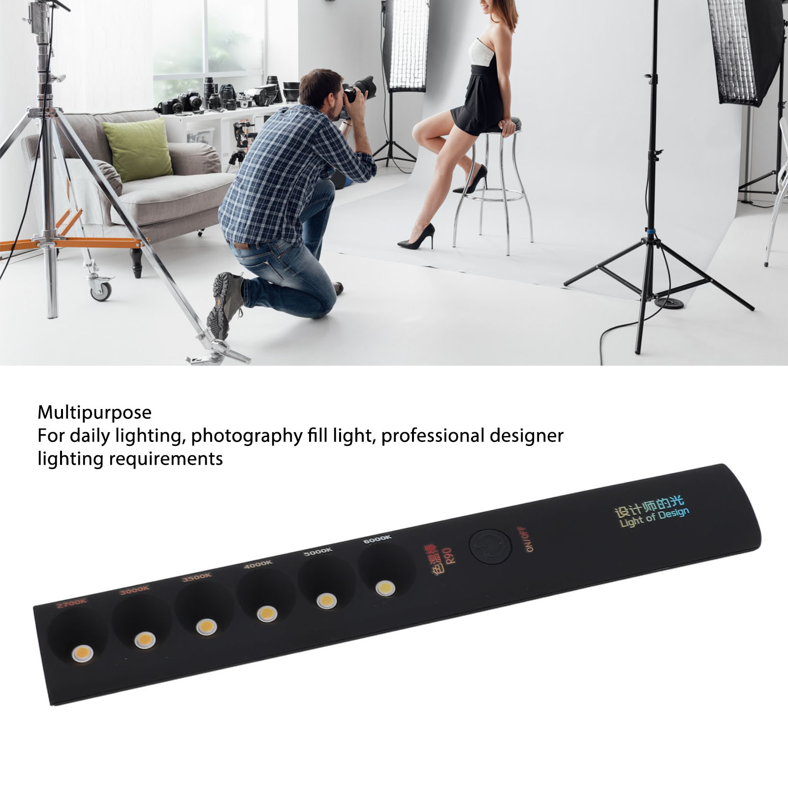 Przenośna lampa wideo typu wan – Photography Lighting Video recenzja i cena