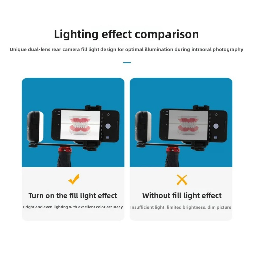 Lampa do fotografii stomatolog – Photography Lighting Flash recenzja i cena