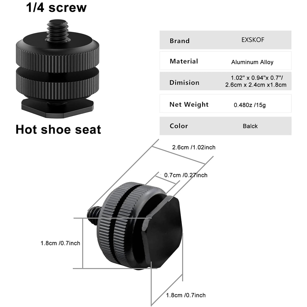 Adapter z gorącej stopki alumi – Photography Lighting Tool recenzja i cena